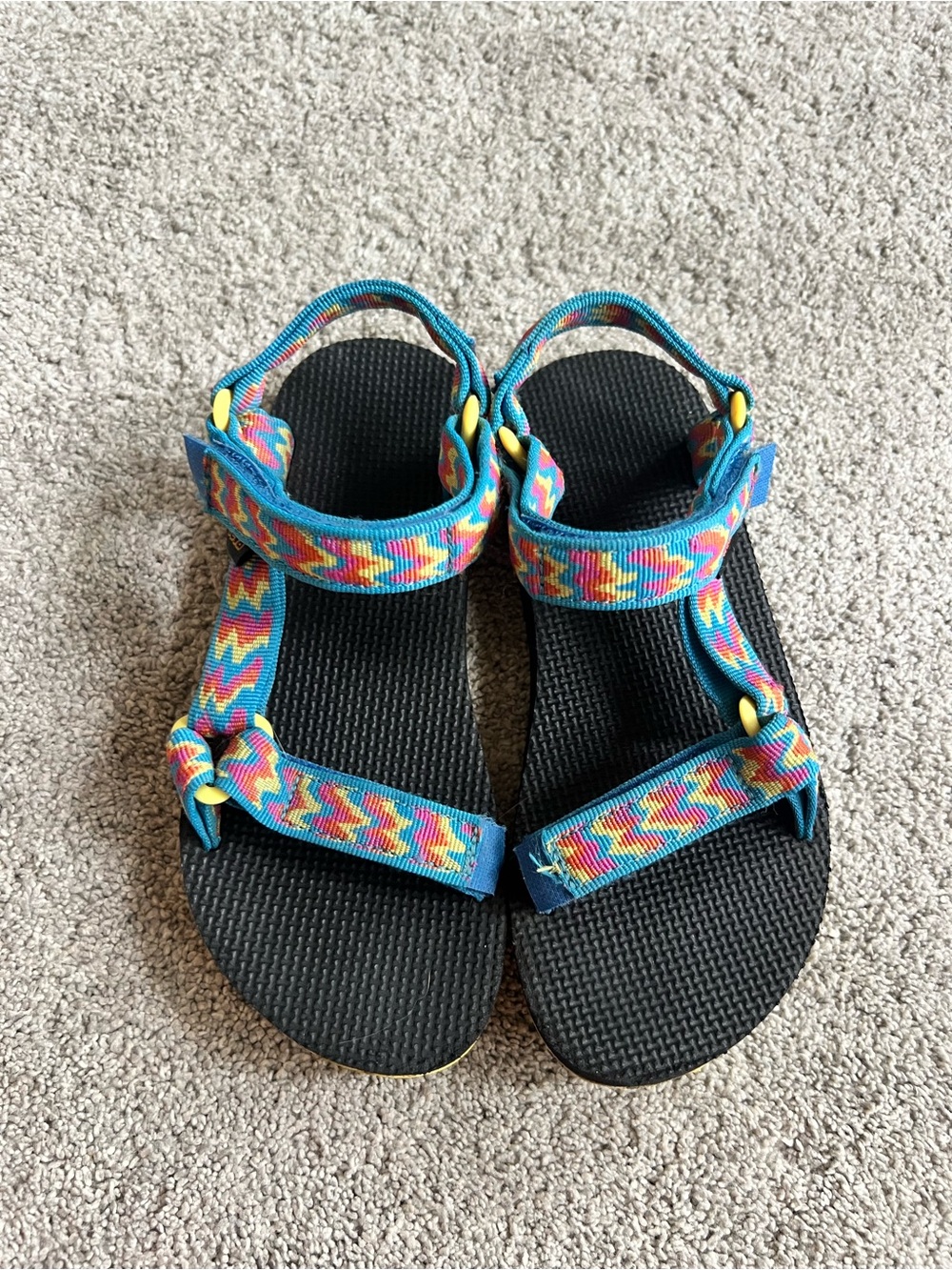 Teva Kids Original Universal Sandals US 12 Adjustable Strap Walking Hiking Beach